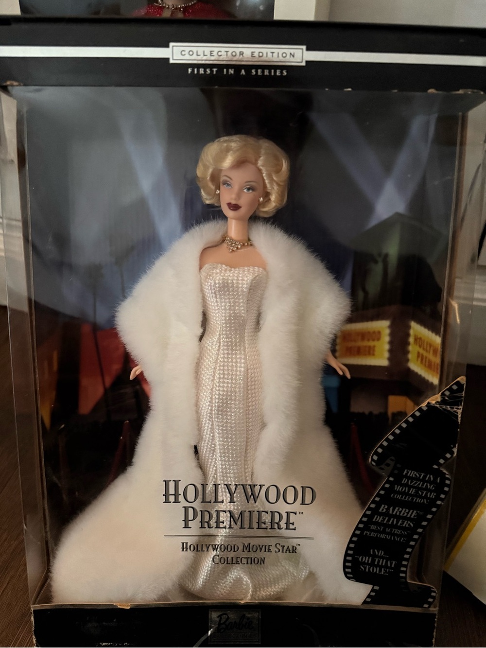 Barbie Hollywood Movie Star Collection Collage – Black, White, Pink